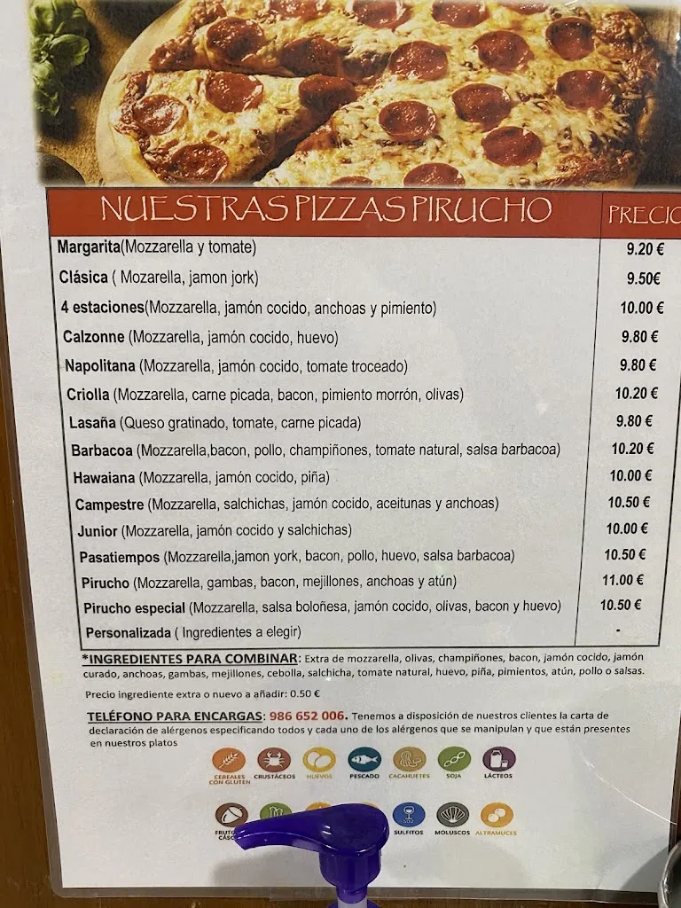 Menu_Panadaría Pirucho_Cañiza A_immagine_1