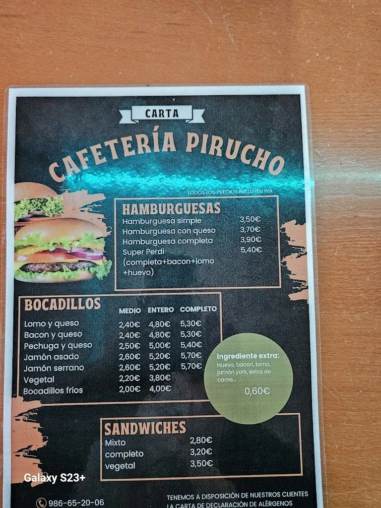 Menu_Panadaría Pirucho_Cañiza A_immagine_2