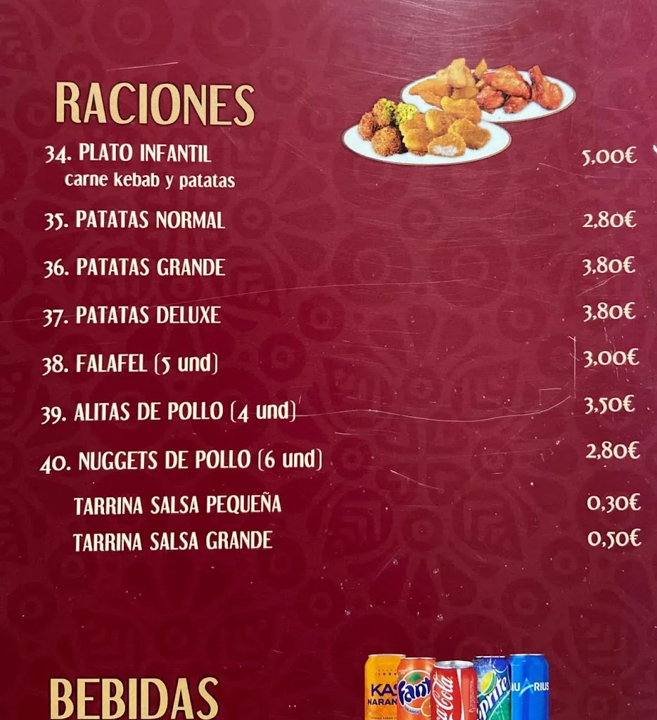 Menu_Döner kebab DKE Cañiza_Cañiza A_image_1