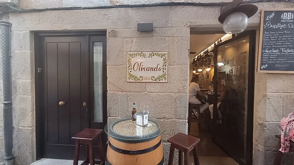 Olivando restaurant in Baiona