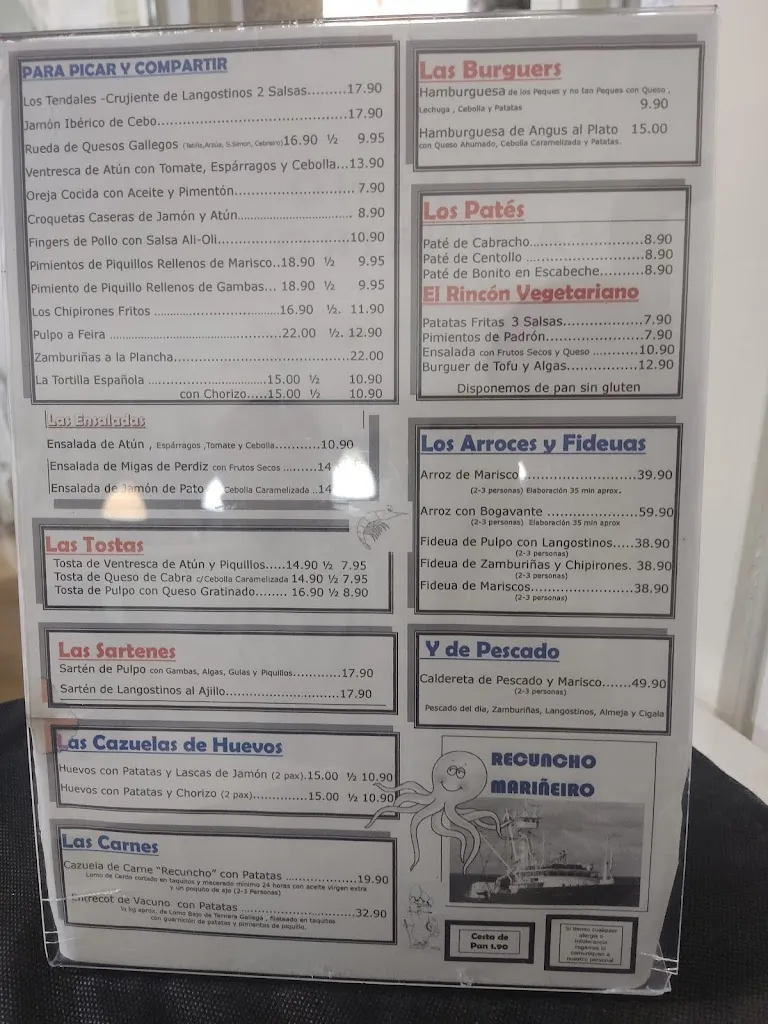 Menu_Recuncho Mariñeiro_Baiona_image_4