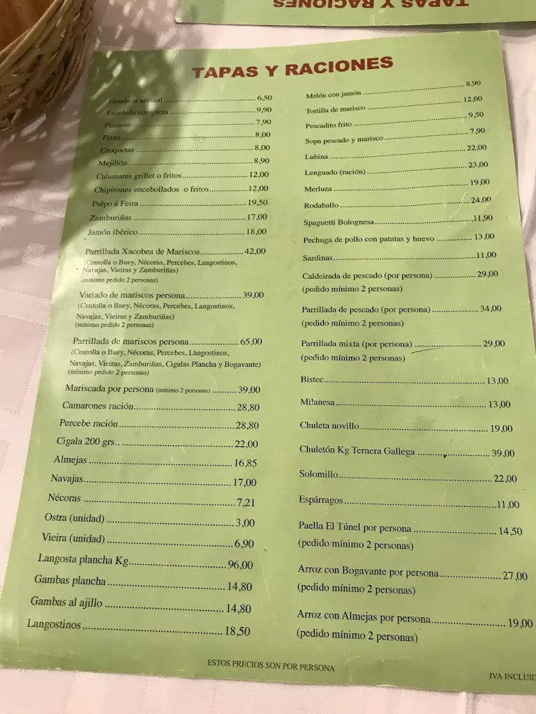 Menu_El Túnel_Baiona_image_4