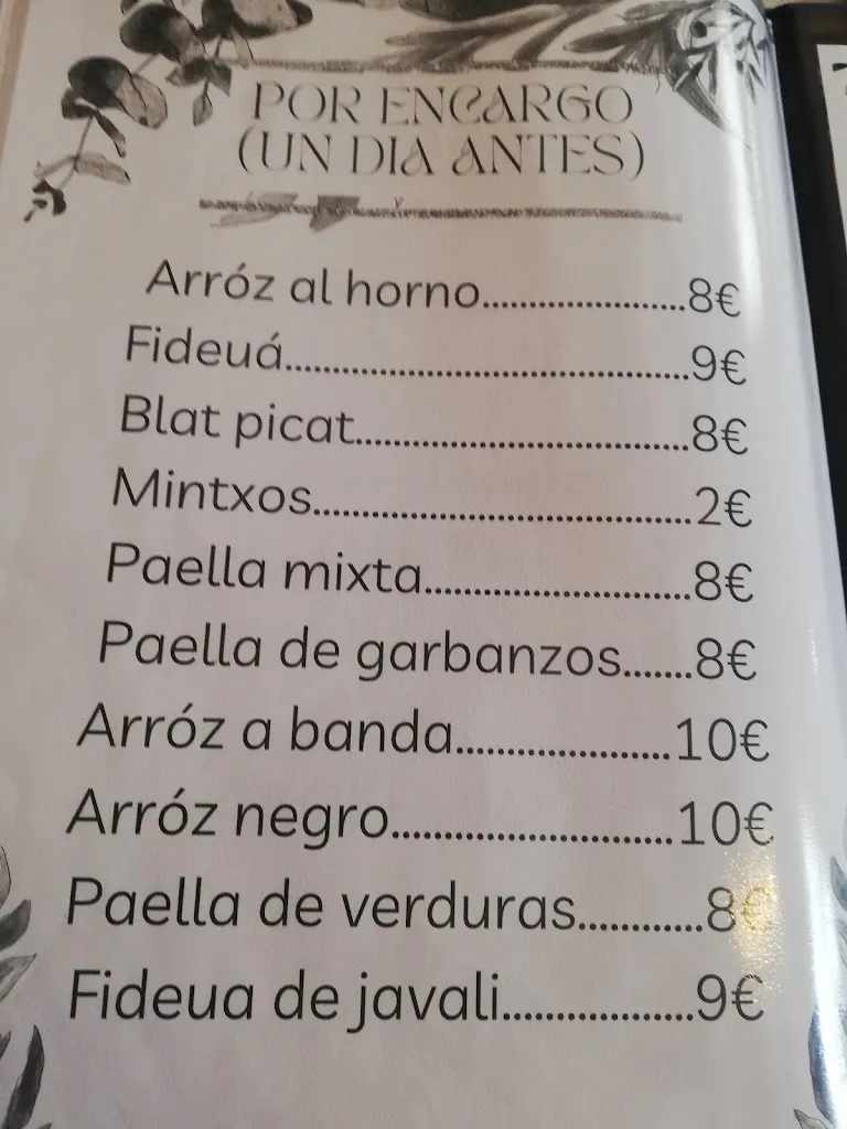 Menu_El Jabalí_Vall de Gallinera_image_1