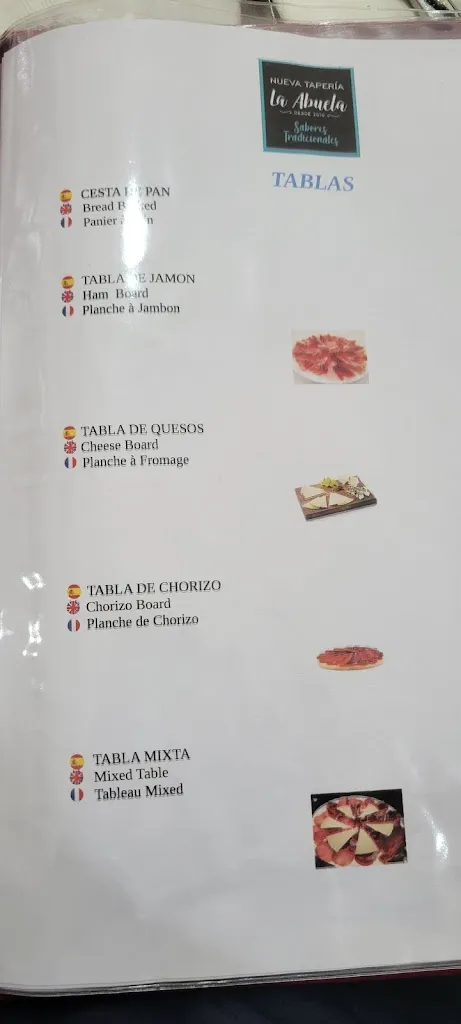 Menu_Tapería La Abuela_Baiona_image_3