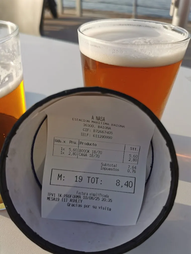 Sarah_A Nasa - Estación Marítima Baiona_Baiona_review
