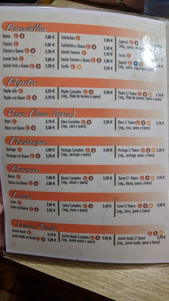 Menu_Bar café Obelix_Cotobade_image_1