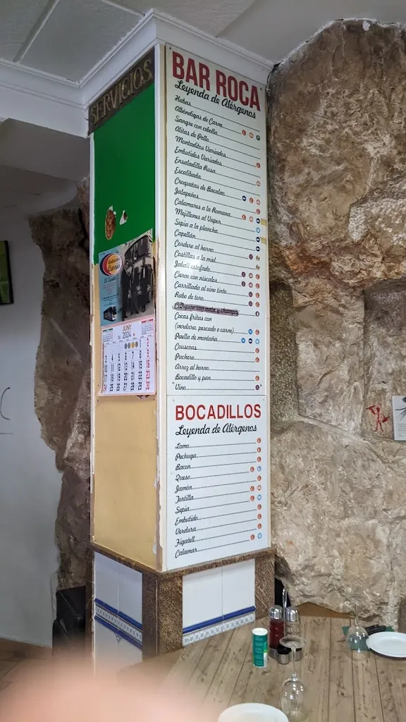 Menu_BAR ROCA_Vall de Gallinera_image_1