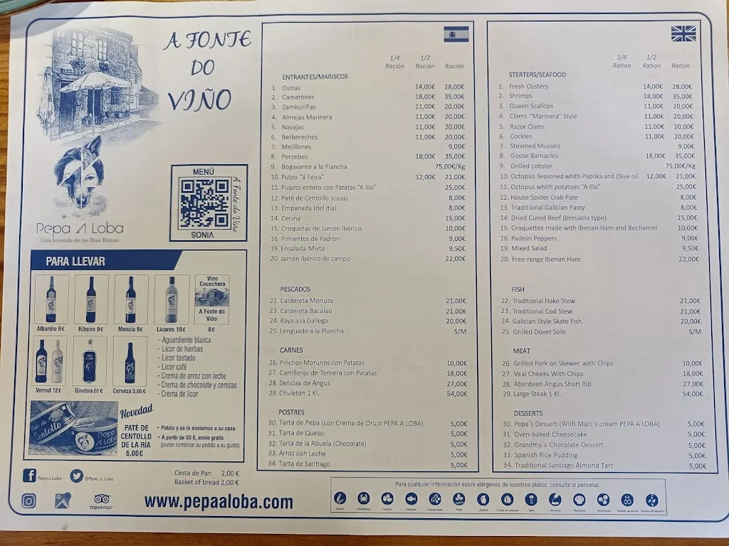 Menu_A Fonte Do Viño_Cambados_image_4