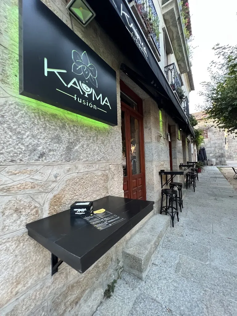 Kayma Fusión restaurant in Cambados