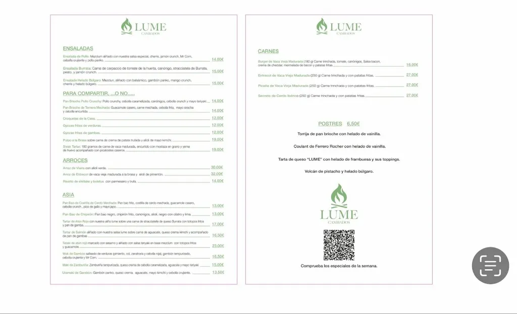 Menu_Restaurante Lume Cambados_Cambados_immagine_1