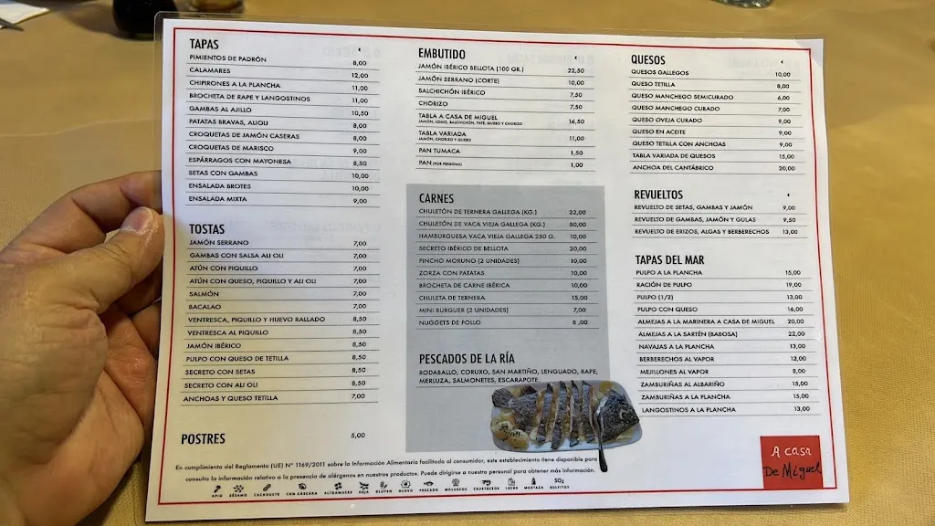 Menu_A Casa de Miguel_Cambados_image_1