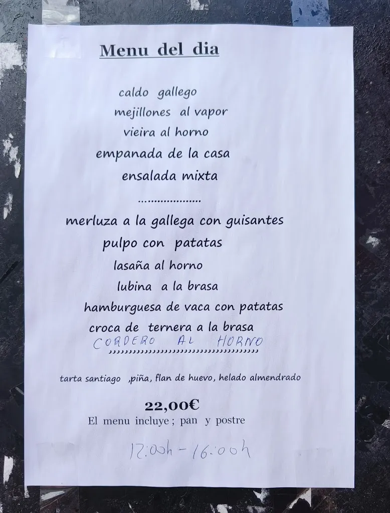 Menu_Restaurante El Express Cambados_Cambados_image_1