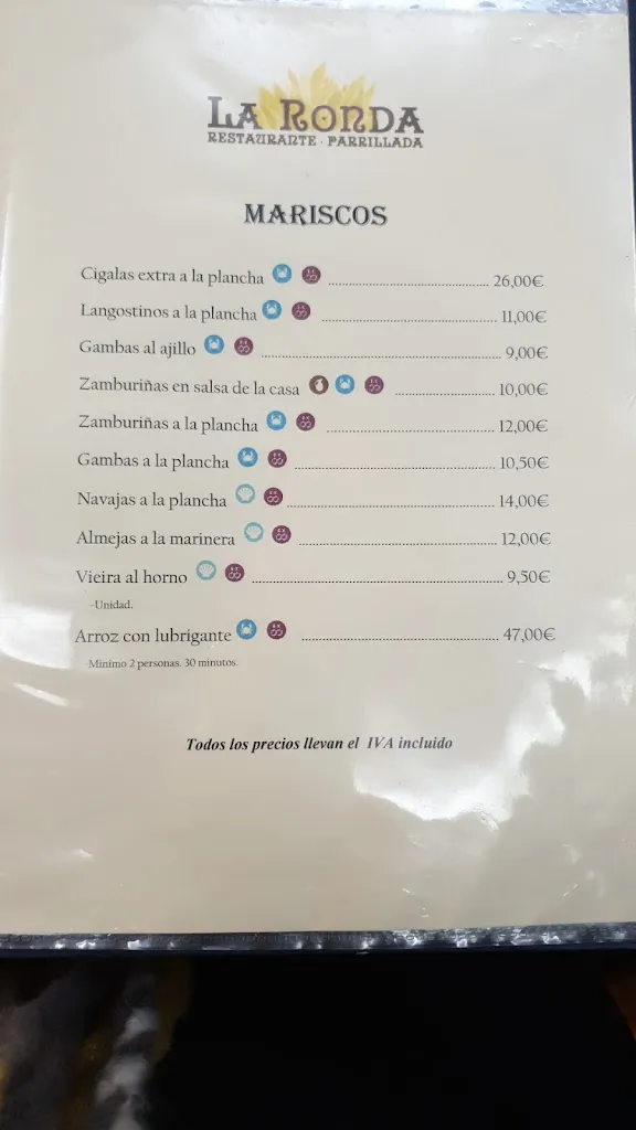 Menu_Restaurante Parrillada La Ronda_Arteixo_image_2