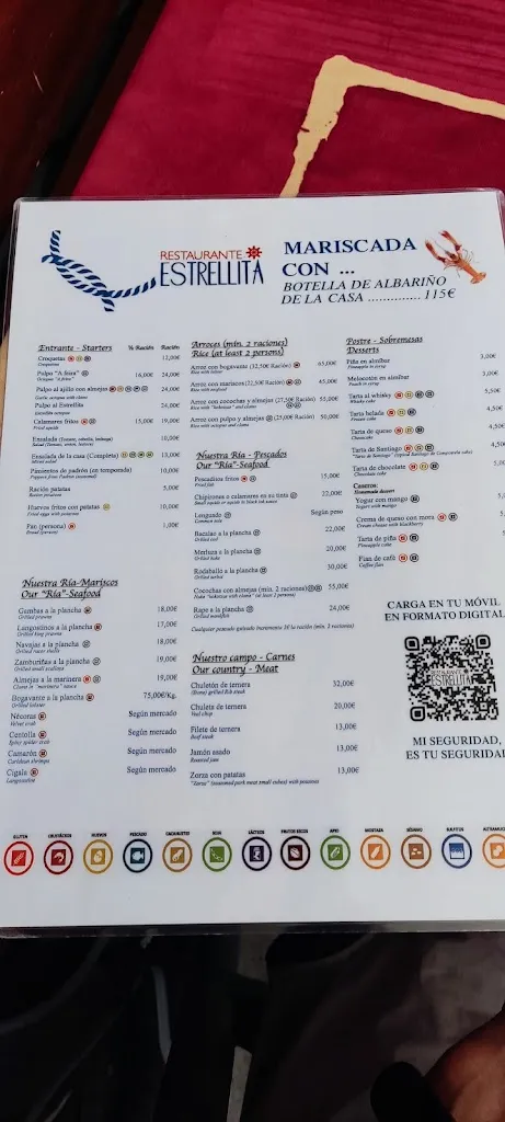 Menu_RESTAURANTE ESTRELLITA BUEU_Bueu_immagine_4