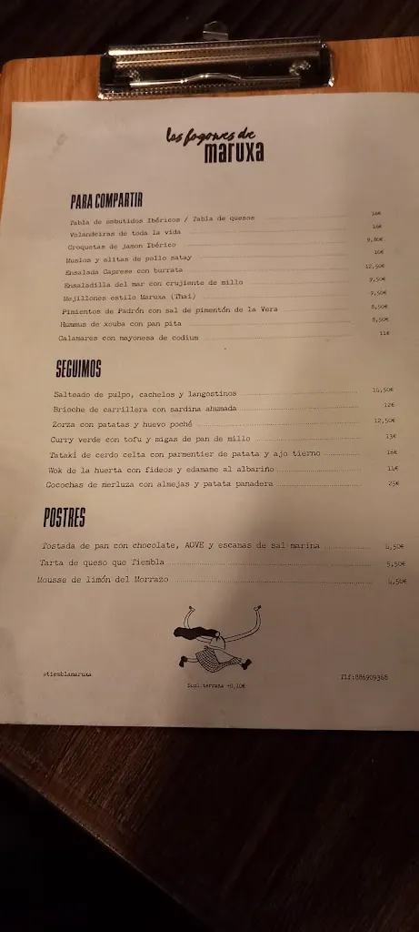 Menü_Tiembla Maruxa_Bueu_Bild_4