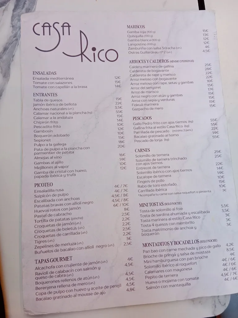Menu_Restaurante Casa Rico_Santa Pola_image_2