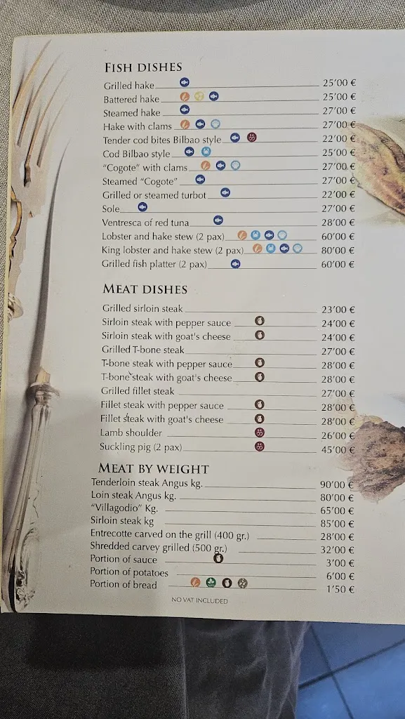 Menu_Restaurante en Santa Pola Pulpería Narcea_Santa Pola_image_1