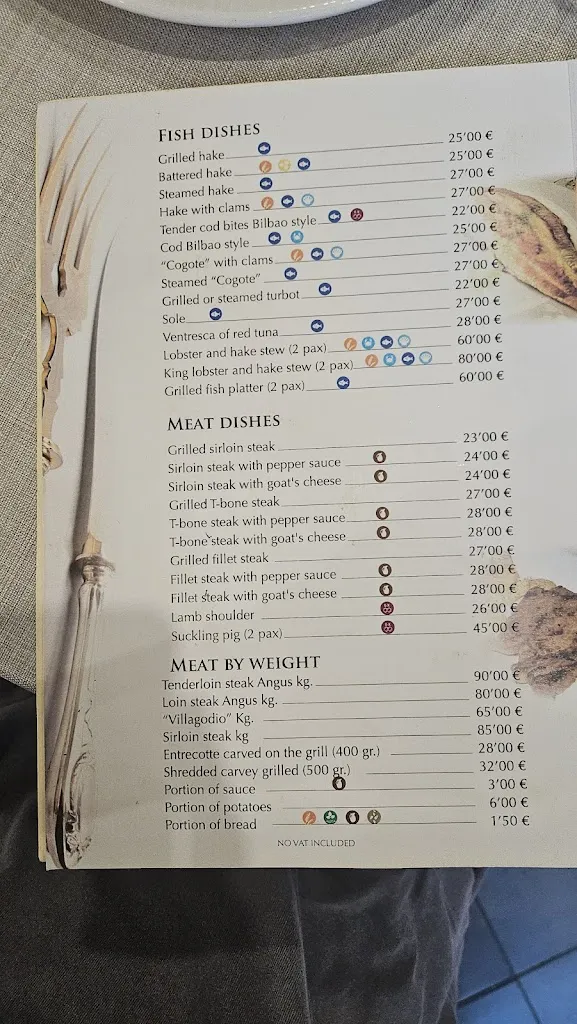 Menu_Restaurante en Santa Pola Pulpería Narcea_Santa Pola_image_3