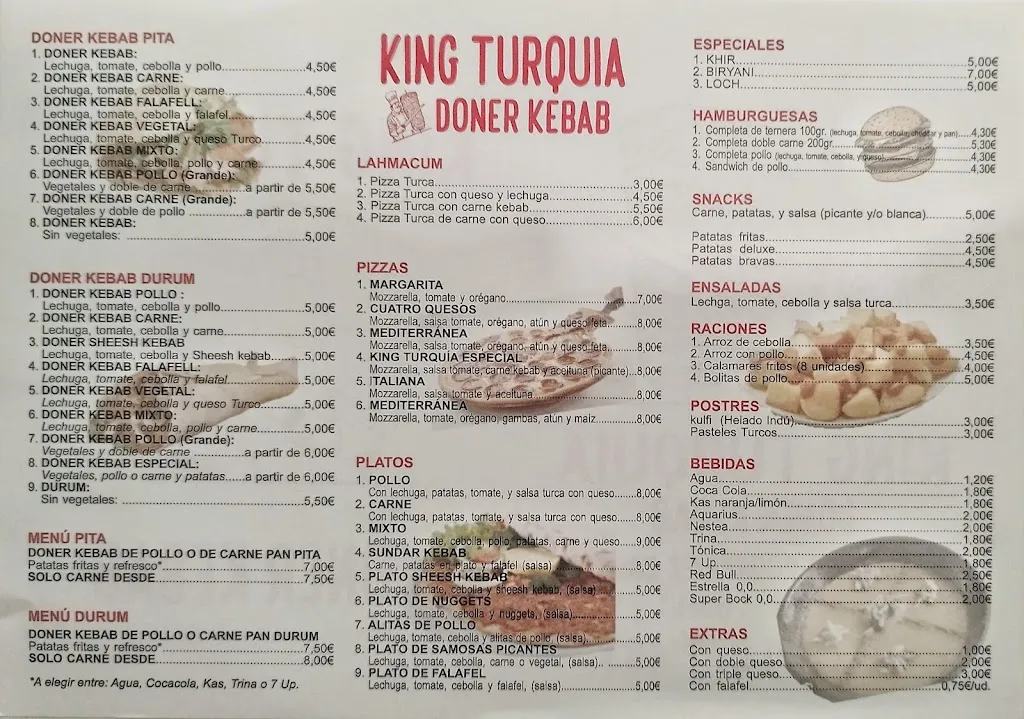Menu_King Turquia Doner Kebab_Bueu_image_3