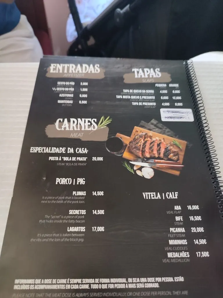Menu_Restaurante Bola de Prata_Guarda A_immagine_1