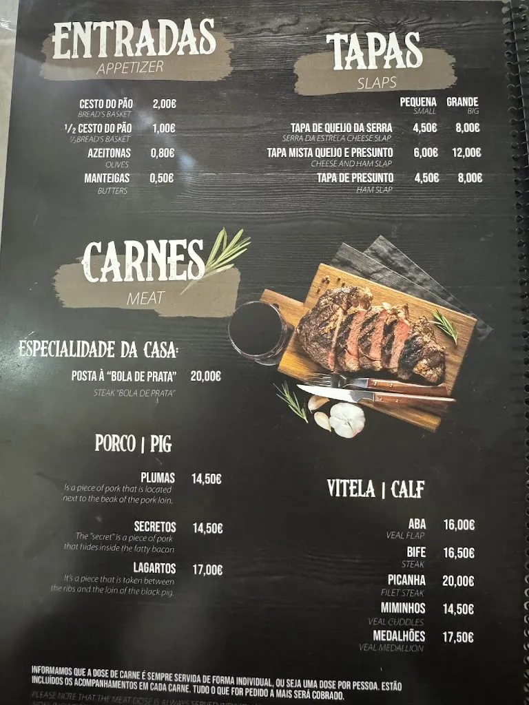 Menu_Restaurante Bola de Prata_Guarda A_immagine_2