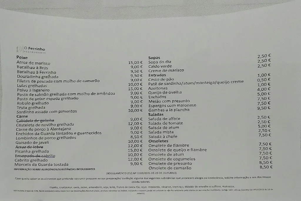 Menu_Restaurante O Ferrinho_Guarda A_image_2