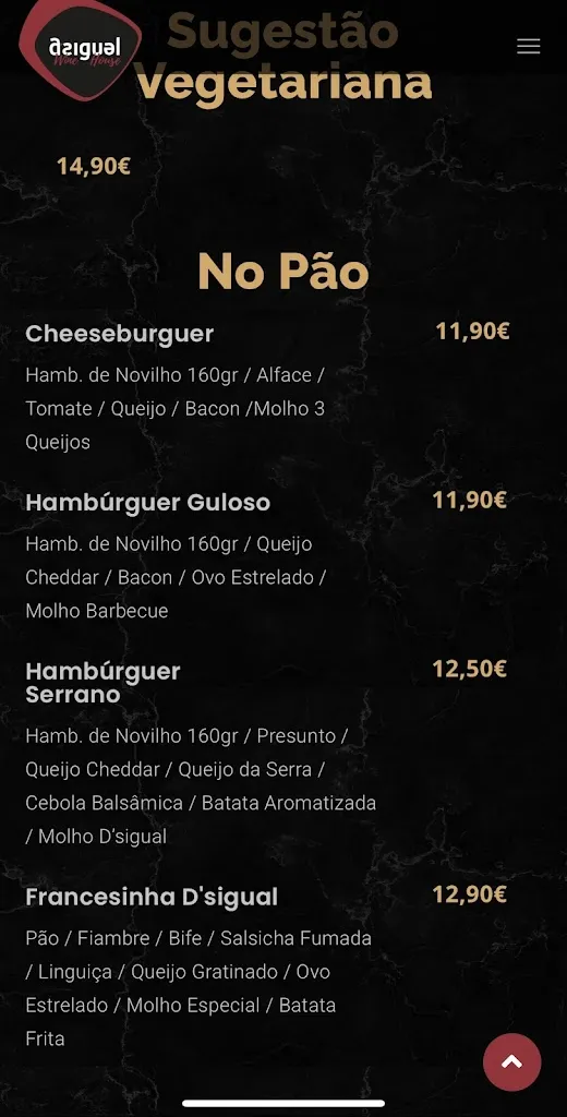 Menu_D'sigual Wine House_Guarda A_image_1