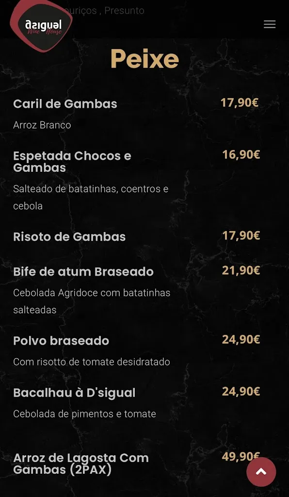 Menu_D'sigual Wine House_Guarda A_image_4