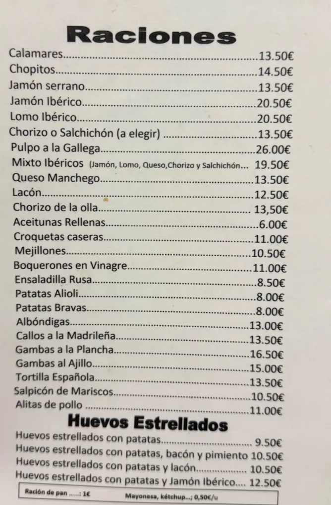 Menu_Restaurante LA GLORIA_Moaña_image_2