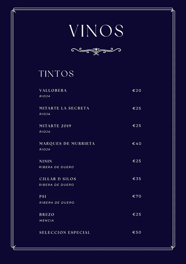 Menu_Julian's_Cabana de Bergantiños_immagine_2