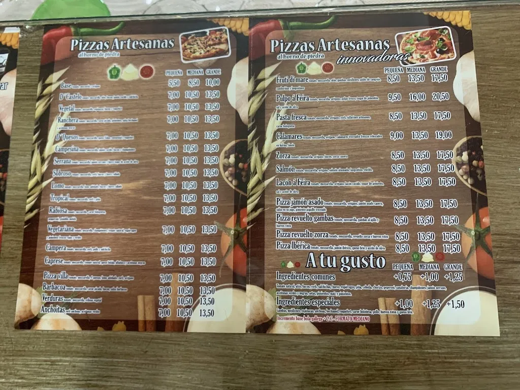 Menu_Restaurante-Pizzeria O Castelo_Mondariz_image_2