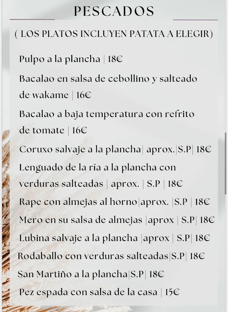 Menu_Restaurante A Ponte Illa De Arousa_Illa de Arousa A_image_1