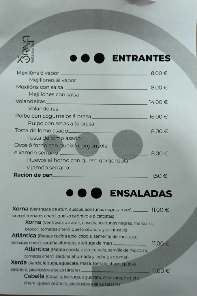 Menu_Restaurante Xorna_Illa de Arousa A_immagine_4