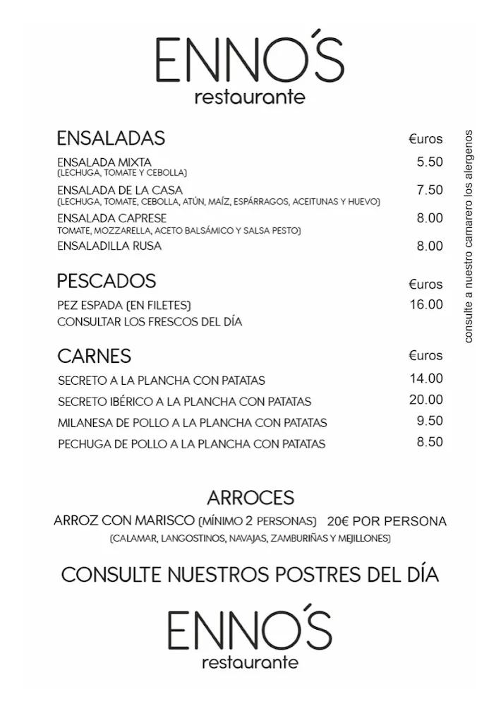 Menu_Restaurante ENNO’S_Illa de Arousa A_image_1