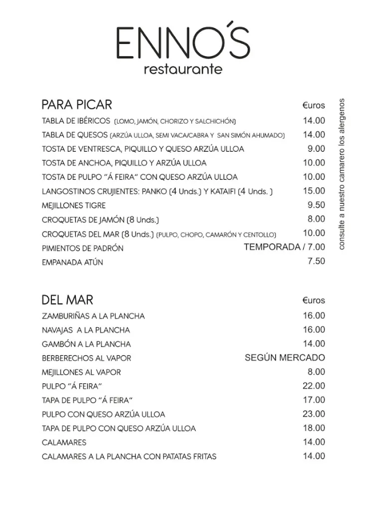 Menu_Restaurante ENNO’S_Illa de Arousa A_image_2