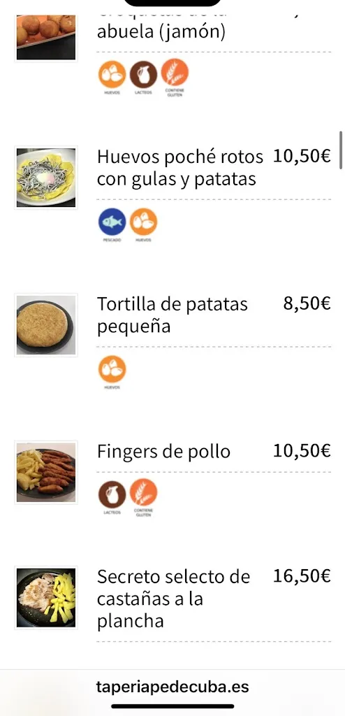 Menu_Taperia Pé de Cuba_Illa de Arousa A_image_4