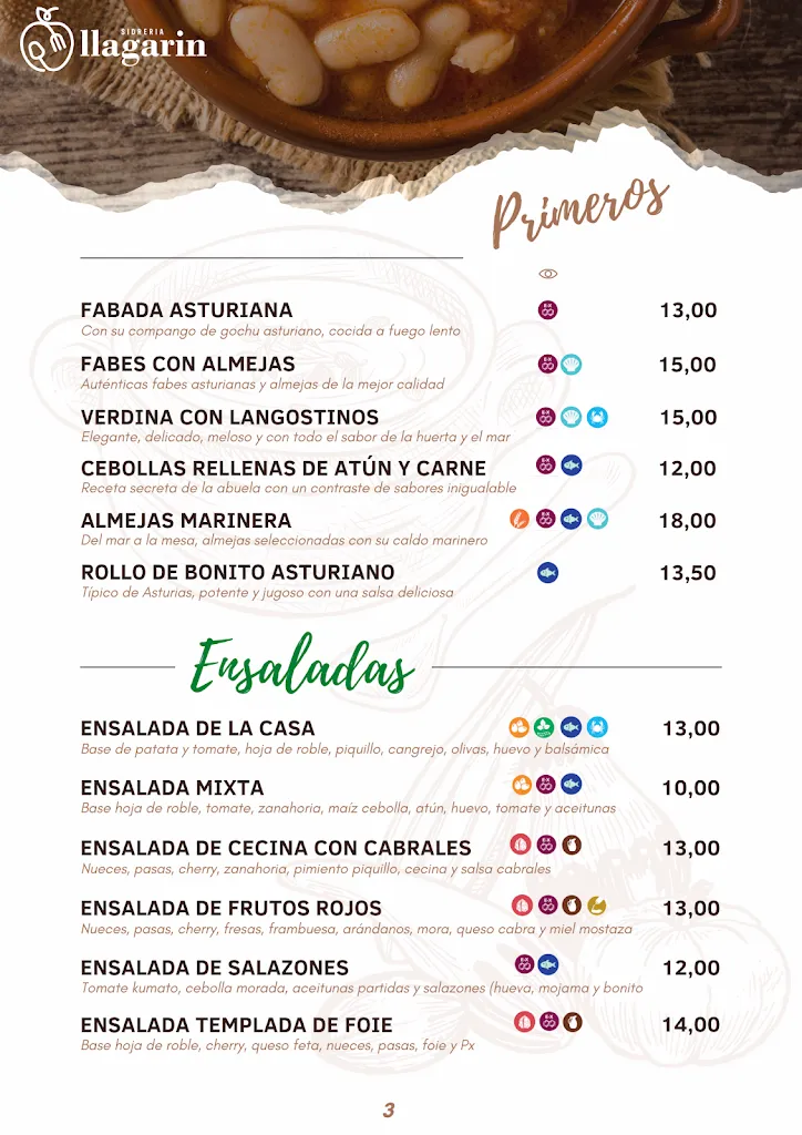 Menu_Sidrería El Llagarin Restaurante en Santa Pola_Santa Pola_image_4