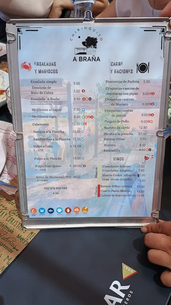 Menu_Chiringo A Braña_Illa de Arousa A_image_1
