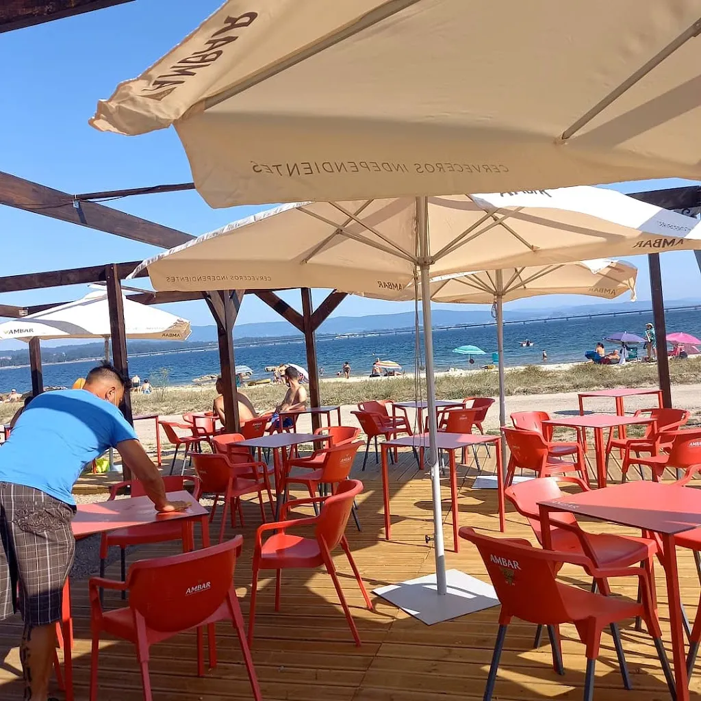 Chiringo A Braña restaurant in Illa de Arousa A