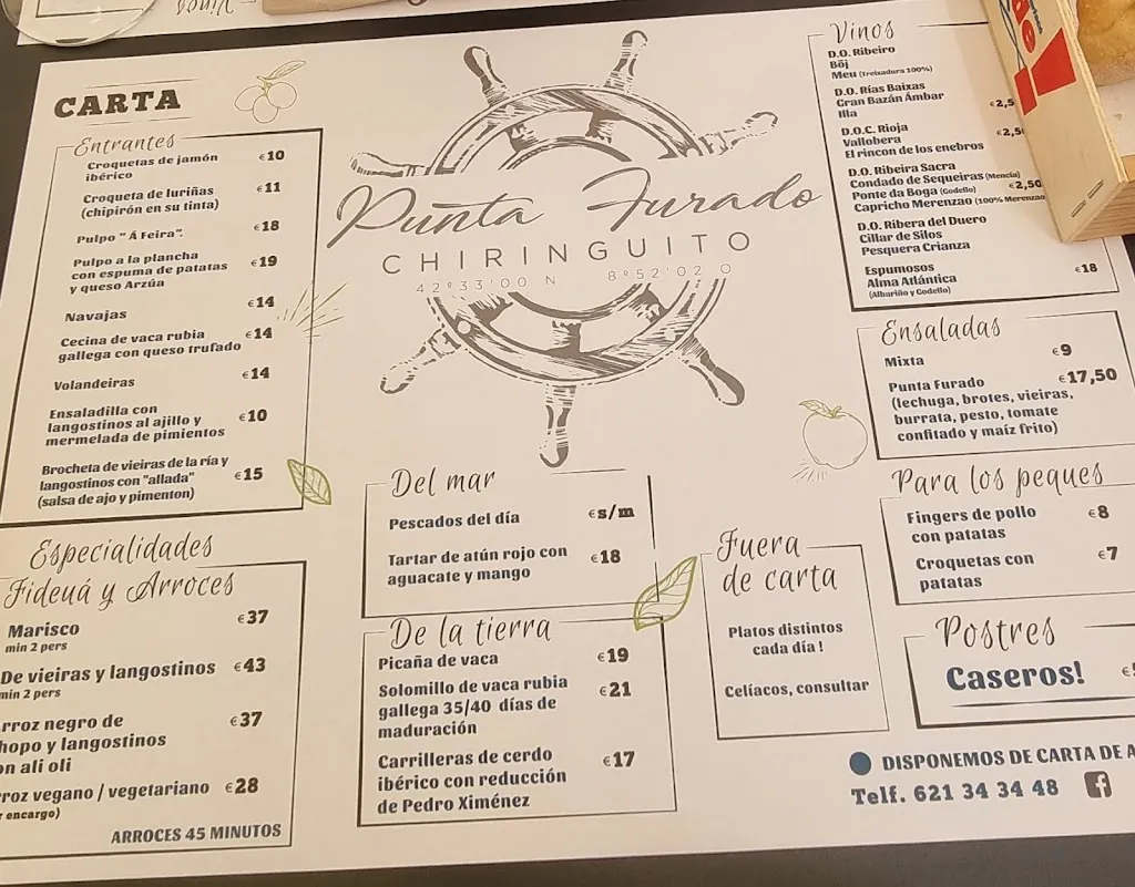 Menu_Chiringuito Punta Furado_Illa de Arousa A_image_4