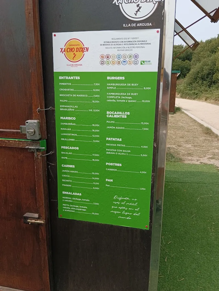 Menu_Chiringo Xa Cho Dixen_Illa de Arousa A_image_4