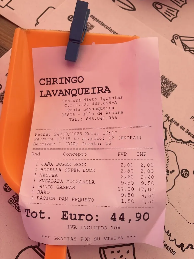 Daniel Fernández_Chiringuito Praia Lavanqueira_Illa de Arousa A_review