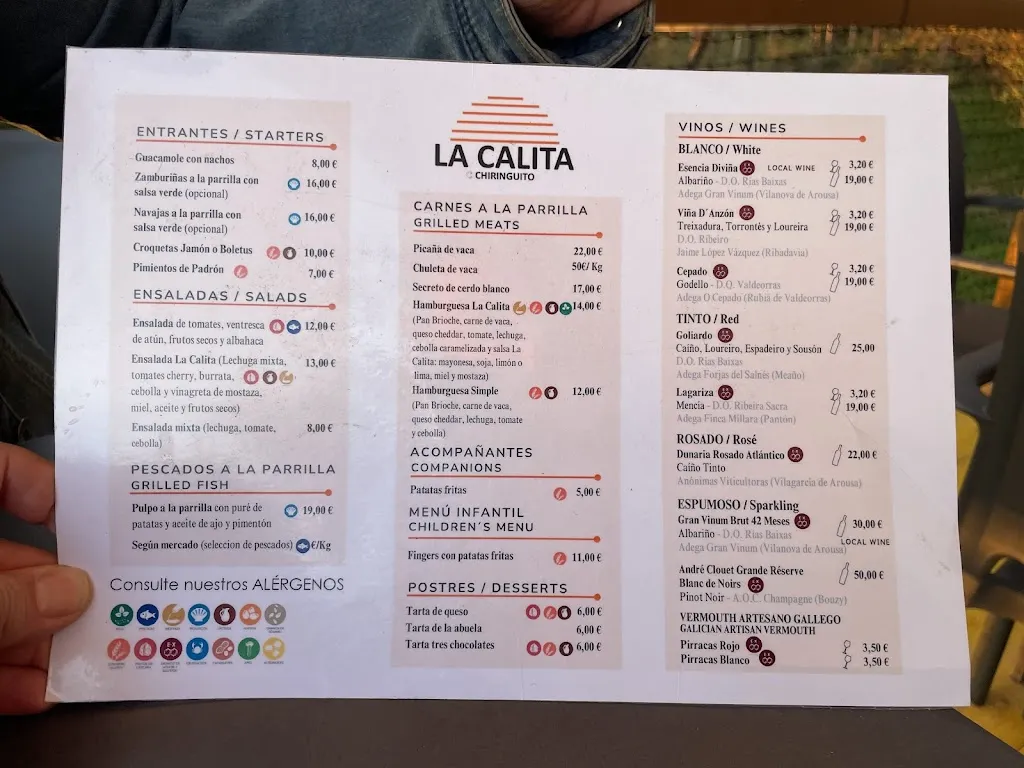 Menu_Chiringuito La Calita_Illa de Arousa A_image_1