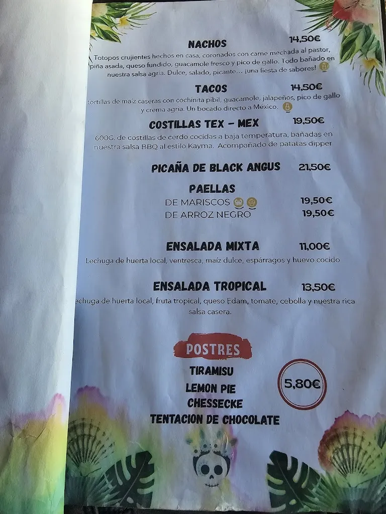Menu_Kayma Beach Club_Illa de Arousa A_immagine_2