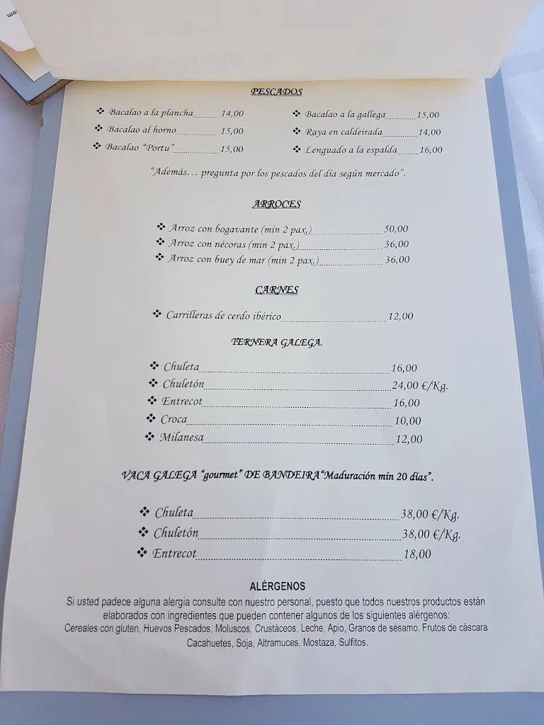 Menu_Restaurante Casa Portuguesa_Meaño_image_2