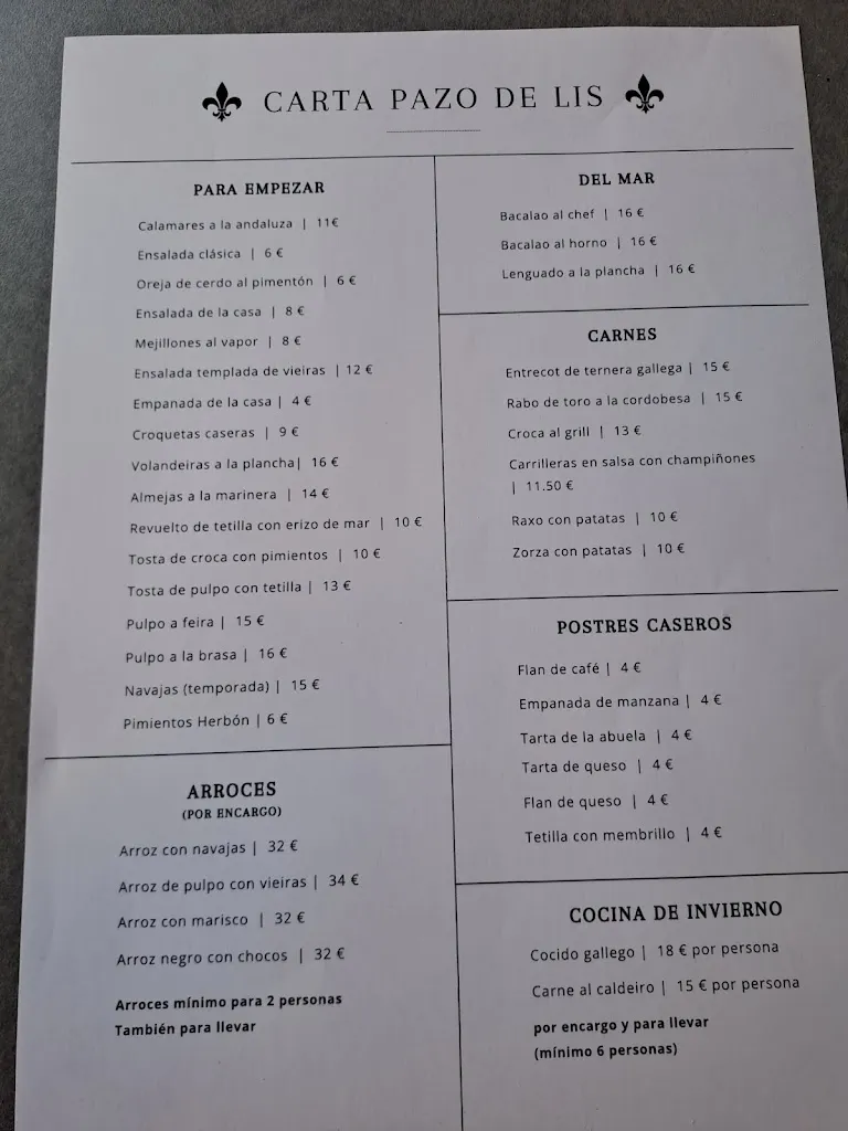 Menu_Pazo de Lis Taberna Rural_Meaño_image_3