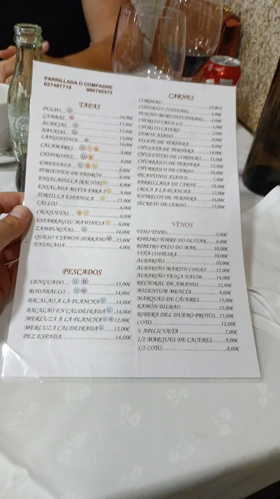 Menu_Parrillada O Compadre_Meaño_image_1