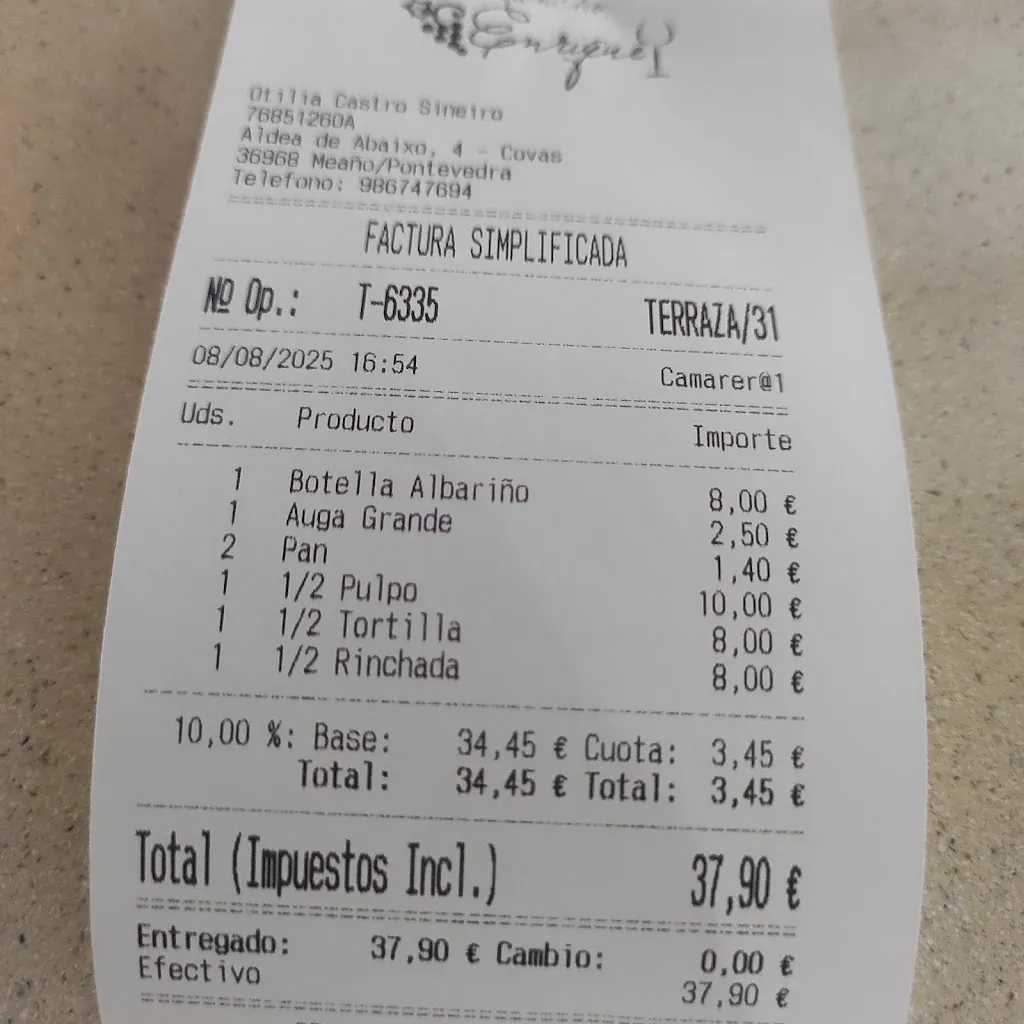 Belén Constenla_Rest. Casa Enrique _Meaño_review