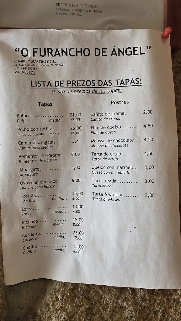Menu_O Furancho Ángel_Meaño_immagine_1