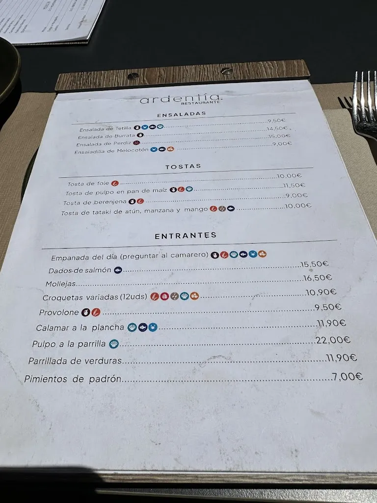 Menu_Ardentía Restaurante_Gondomar_image_1